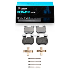 BMW 328I Brake Pads - Rear - R1 Concepts - Ceramic - `06-`13